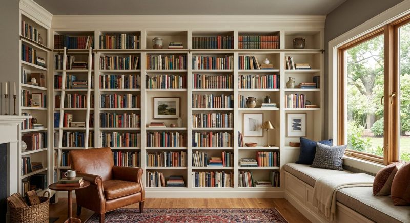 Bookshelves Installation in Frederick, MD