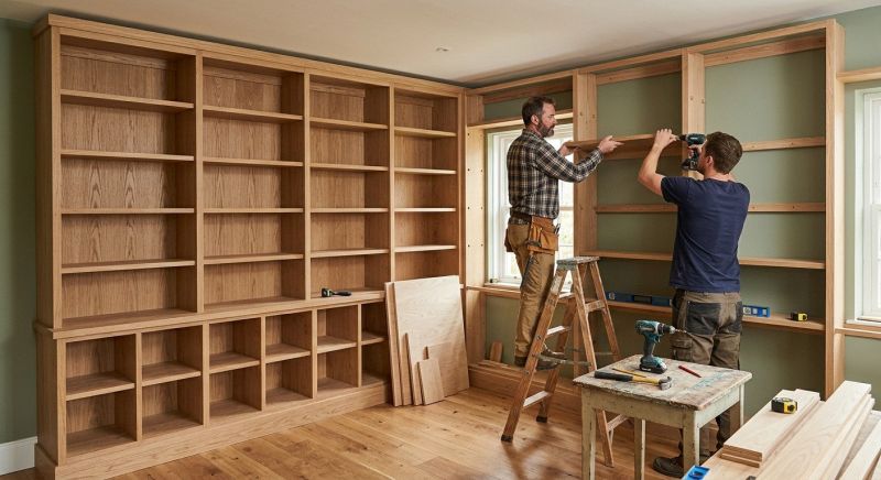 Built In Shelving Service in Woodbridge, VA